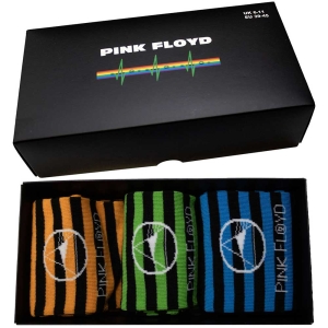 Pink Floyd - Mono Prism Uni 3-Pack Soc - S i gruppen MERCHANDISE / Merch / Pop-Rock hos Bengans Skivbutik AB (5536177)