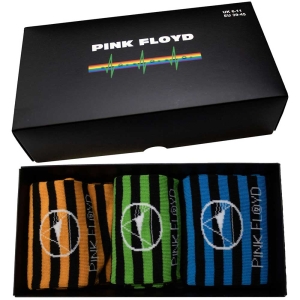Pink Floyd - Mono Prism Uni 3-Pack Socks  (Eu 39-45) i gruppen MERCHANDISE /  /  hos Bengans Skivbutik AB (5536177)
