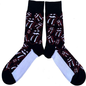 Rolling Stones - Outline Tongues Uni Bl Socks (Eu 40-45) i gruppen MERCHANDISE /  /  hos Bengans Skivbutik AB (5536190)