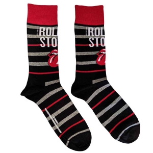 Rolling Stones - Logo & Tongue Uni Bl Socks (Eu 40-45) i gruppen MERCHANDISE /  /  hos Bengans Skivbutik AB (5536196)