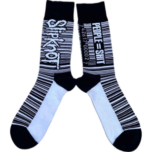 Slipknot - Barcode Uni Bl Socks (Eu 40-45) i gruppen MERCHANDISE /  /  hos Bengans Skivbutik AB (5536201)