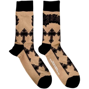 Tupac - Crosses Uni Sand Socks (Eu 40-45) i gruppen MERCHANDISE / / hos Bengans Skivbutik AB (5536257)