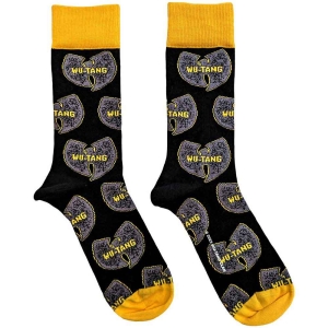 Wu-Tang Clan - Grey Logos Uni Bl Socks (Eu 40-45) i gruppen MERCHANDISE /  /  hos Bengans Skivbutik AB (5536264)