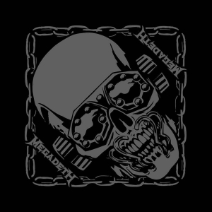 Megadeth - Vic Rattlehead Bandana i gruppen MERCHANDISE hos Bengans Skivbutik AB (5536309)
