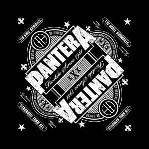 Pantera - Stronger Than All Bandana i gruppen MERCHANDISE / Merch / Hårdrock hos Bengans Skivbutik AB (5536329)