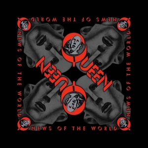 Queen - News Of The World Bandana i gruppen MERCHANDISE / Merch / Pop-Rock hos Bengans Skivbutik AB (5536331)