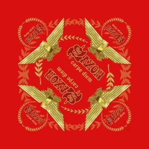 Saxon - Carpe Diem Bandana i gruppen MERCHANDISE / Merch / Hårdrock hos Bengans Skivbutik AB (5536336)