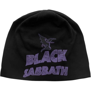 Black Sabbath - Logo & Devil Jd Print Beanie H i gruppen MERCHANDISE / Merch / Hårdrock hos Bengans Skivbutik AB (5536364)