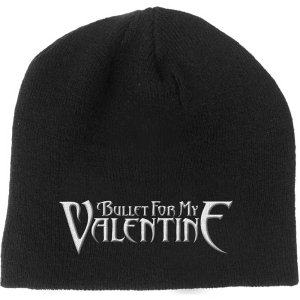 Bullet For My Valentine - Logo Bl Beanie H i gruppen MERCHANDISE / Merch / Hårdrock hos Bengans Skivbutik AB (5536369)