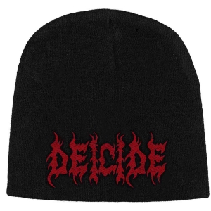 Deicide - Logo Beanie H i gruppen MERCHANDISE / Merch / Hårdrock hos Bengans Skivbutik AB (5536390)