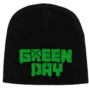 Green Day - Logo Beanie H i gruppen MERCHANDISE hos Bengans Skivbutik AB (5536449)