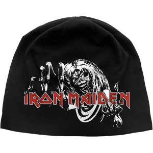 Iron Maiden - Number Of The Beast Jd Print Beanie H i gruppen MERCHANDISE / Merch / Hårdrock hos Bengans Skivbutik AB (5536458)