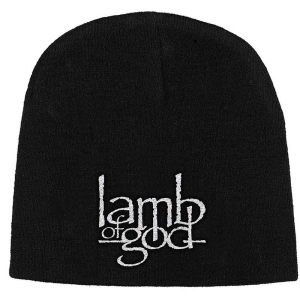 Lamb Of God - Logo Beanie H i gruppen MERCHANDISE / Merch / Hårdrock hos Bengans Skivbutik AB (5536468)