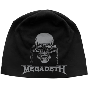 Megadeth - Vic / Logo Jd Print Beanie Hat i gruppen MERCHANDISE / Merch / Nyheter / Hårdrock hos Bengans Skivbutik AB (5536475)