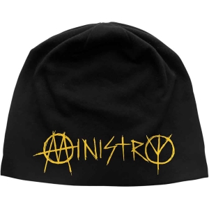 Ministry - Logo Jd Print Beanie H i gruppen MERCHANDISE / Merch / Hårdrock hos Bengans Skivbutik AB (5536476)