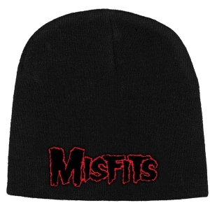 Misfits - Red Logo Beanie H i gruppen MERCHANDISE / Merch / Punk hos Bengans Skivbutik AB (5536477)