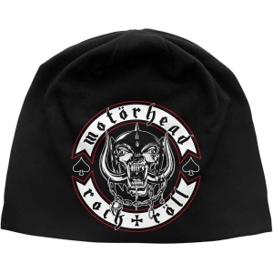 Motorhead - Biker Badge Jd Print Beanie H i gruppen MERCHANDISE / Pin-Button Badge / Hårdrock hos Bengans Skivbutik AB (5536490)
