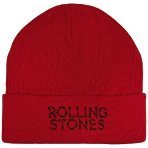Rolling Stones - Hackney Diamonds Logo Red Beanie H i gruppen MERCHANDISE / Merch / Pop-Rock hos Bengans Skivbutik AB (5536522)