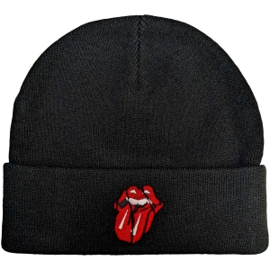 Rolling Stones - Hackney Diamonds Shards Logo Bl Beanie H i gruppen MERCHANDISE / Merch / Pop-Rock hos Bengans Skivbutik AB (5536523)