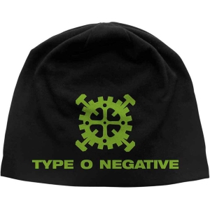 Type O Negative - Gear Logo Jd Print Beanie H i gruppen MERCHANDISE / Merch / Hårdrock hos Bengans Skivbutik AB (5536556)