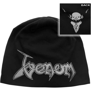 Venom - Black Metal Jd Print Beanie H i gruppen MERCHANDISE hos Bengans Skivbutik AB (5536558)