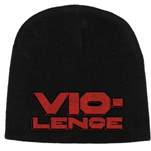 Vio-Lence - Logo Beanie H i gruppen MERCH / vintermerch hos Bengans Skivbutik AB (5536560)