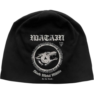 Watain - Black Metal Militia Jd Print Beanie H i gruppen MERCHANDISE / Merch / Hårdrock hos Bengans Skivbutik AB (5536564)