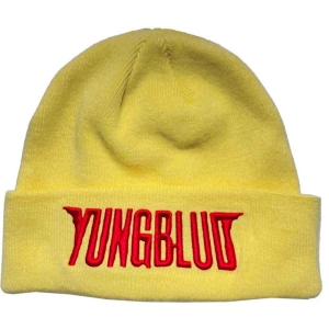 Yungblud - Red Logo Yell Beanie H i gruppen MERCHANDISE hos Bengans Skivbutik AB (5536567)