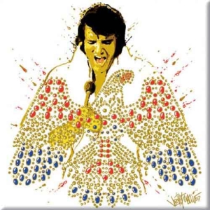 Elvis Presley - American Eagle Magnet i gruppen MERCHANDISE / Merch / Pop-Rock hos Bengans Skivbutik AB (5536638)
