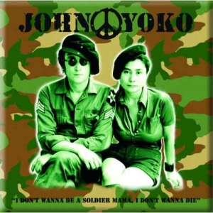 John Lennon - Soldier Magnet i gruppen MERCHANDISE / Merch / Pop-Rock hos Bengans Skivbutik AB (5536648)