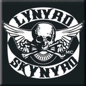 Lynyrd Skynyrd - Biker Patch Logo Magnet i gruppen MERCHANDISE / Merch / Pop-Rock hos Bengans Skivbutik AB (5536659)