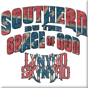 Lynyrd Skynyrd - Southern By The Grace Of God Magnet i gruppen MERCHANDISE / Merch / Pop-Rock hos Bengans Skivbutik AB (5536664)