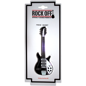 Rock Off - Mathew Street B&W Guitar Magnet i gruppen MERCHANDISE / Magnet /  hos Bengans Skivbutik AB (5536678)
