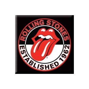 Rolling Stones - Est 1962 2 Inch Magnet i gruppen MERCHANDISE / Merch / Pop-Rock hos Bengans Skivbutik AB (5536682)