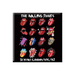 Rolling Stones - Tongue Evolution 2 Inch Magnet i gruppen MERCHANDISE / Magnet / Pop-Rock hos Bengans Skivbutik AB (5536683)
