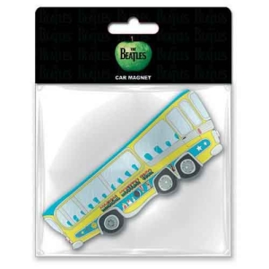 The Beatles - Mmt Bus Car Magnet i gruppen MERCHANDISE / Merch / Pop-Rock hos Bengans Skivbutik AB (5536750)
