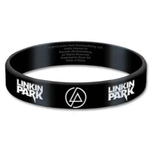 Linkin Park - Classic Logos Gum Wristband i gruppen MERCHANDISE / Merch / Hårdrock hos Bengans Skivbutik AB (5536786)
