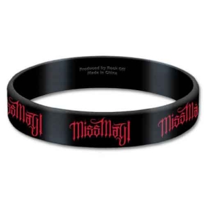 Miss May I - Logo Gum Wristband i gruppen MERCHANDISE / Merch / Hårdrock hos Bengans Skivbutik AB (5536788)