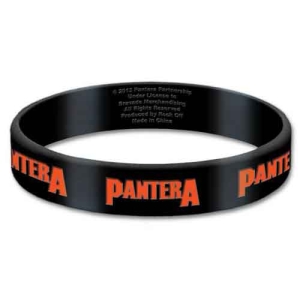 Pantera - Logo Gum Wristband i gruppen MERCHANDISE / Merch / Hårdrock hos Bengans Skivbutik AB (5536794)