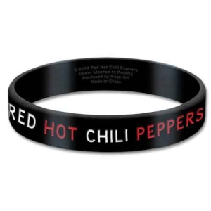 Red Hot Chili Peppers - Logo Gum Wristband i gruppen MERCHANDISE / Merch / Pop-Rock hos Bengans Skivbutik AB (5536797)