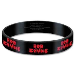 Rob Zombie - Logo Gum Wristband i gruppen MERCHANDISE / Merch / Hårdrock hos Bengans Skivbutik AB (5536798)