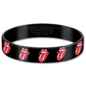 Rolling Stones - Tongues Gum Wristband i gruppen MERCHANDISE / Merch / Pop-Rock hos Bengans Skivbutik AB (5536799)