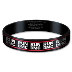 Run Dmc - Logo Gum Wristband i gruppen MERCHANDISE / Merch / Hip Hop-Rap hos Bengans Skivbutik AB (5536800)