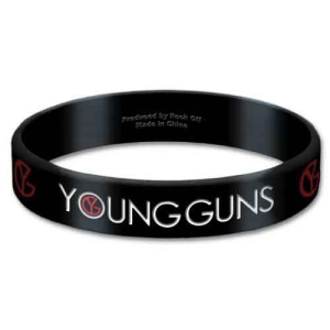 Young Guns - Logo Gum Wristband i gruppen MERCHANDISE / Merch / Pop-Rock hos Bengans Skivbutik AB (5536809)