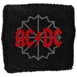 Ac/Dc - Black Ice Logo Wristband Sweat i gruppen MERCHANDISE / Merch / Hårdrock hos Bengans Skivbutik AB (5536811)