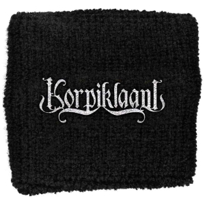 Korpiklaani - Logo Embroidered Wristband Sweat i gruppen MERCHANDISE / Merch / Hårdrock hos Bengans Skivbutik AB (5536837)