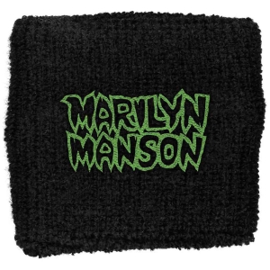 Marilyn Manson - Logo Wristband Sweat i gruppen MERCHANDISE / Merch / Hårdrock hos Bengans Skivbutik AB (5536839)
