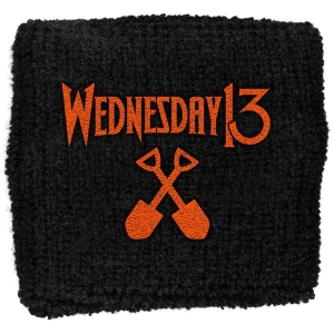 Wednesday 13 - Logo Embroidered Wristband Sweat i gruppen MERCHANDISE / Merch / Hårdrock hos Bengans Skivbutik AB (5536855)