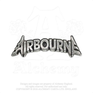 Airbourne - Lettering Logo Pin Badge i gruppen MERCHANDISE / Pin-Button Badge / Hårdrock hos Bengans Skivbutik AB (5536866)