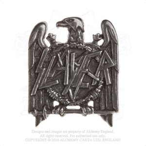 Slayer - Eagle Pin Badge i gruppen MERCHANDISE hos Bengans Skivbutik AB (5536908)